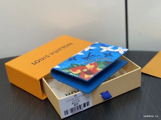 WIS Organizer-7.5*11.1*1 VUITTON Pocket cm LOUIS 0122